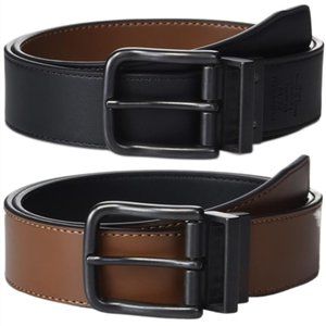 Original Penguin Genuine Leather Reversible Belt